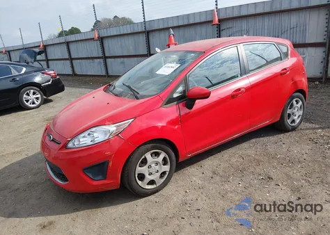 2012 Ford Fiesta Se z USA, uszkodzony, nr VIN 3FADP4EJ5CM114377
